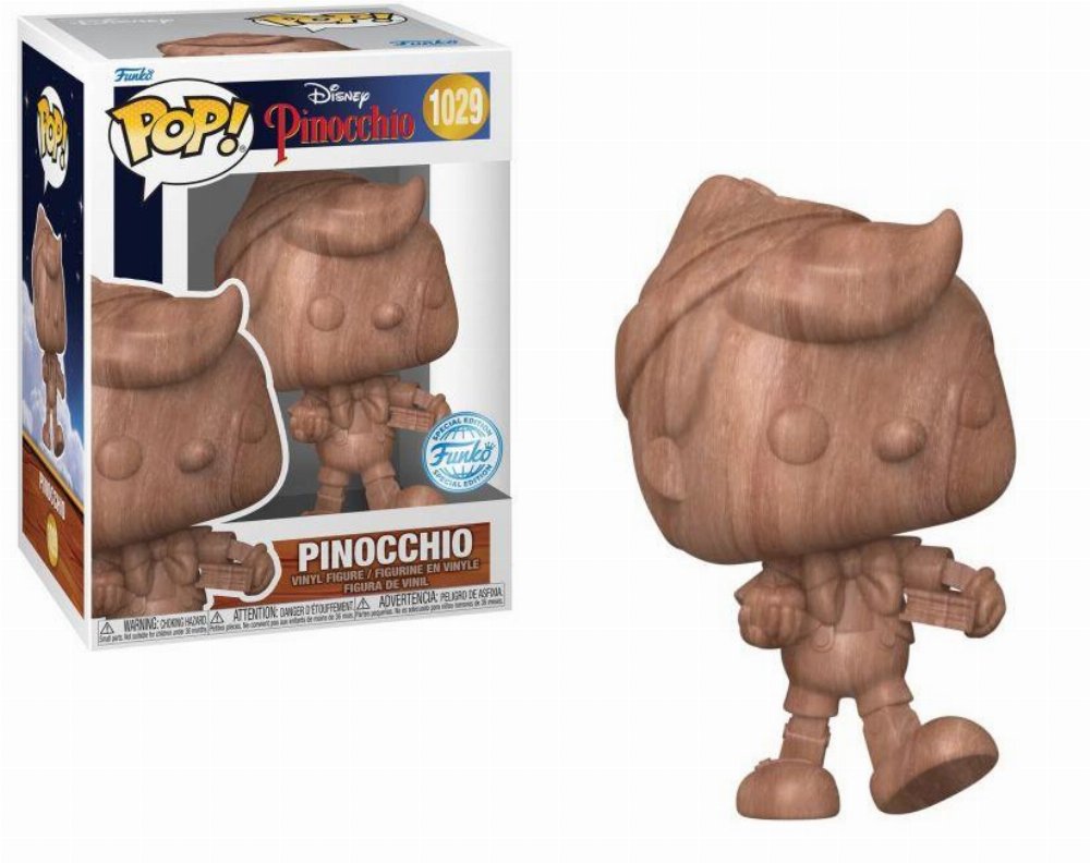 Φιγούρα Funko POP! Disney: Pinocchio – School Pinocchio (Wood) #1029 (Exclusive)
