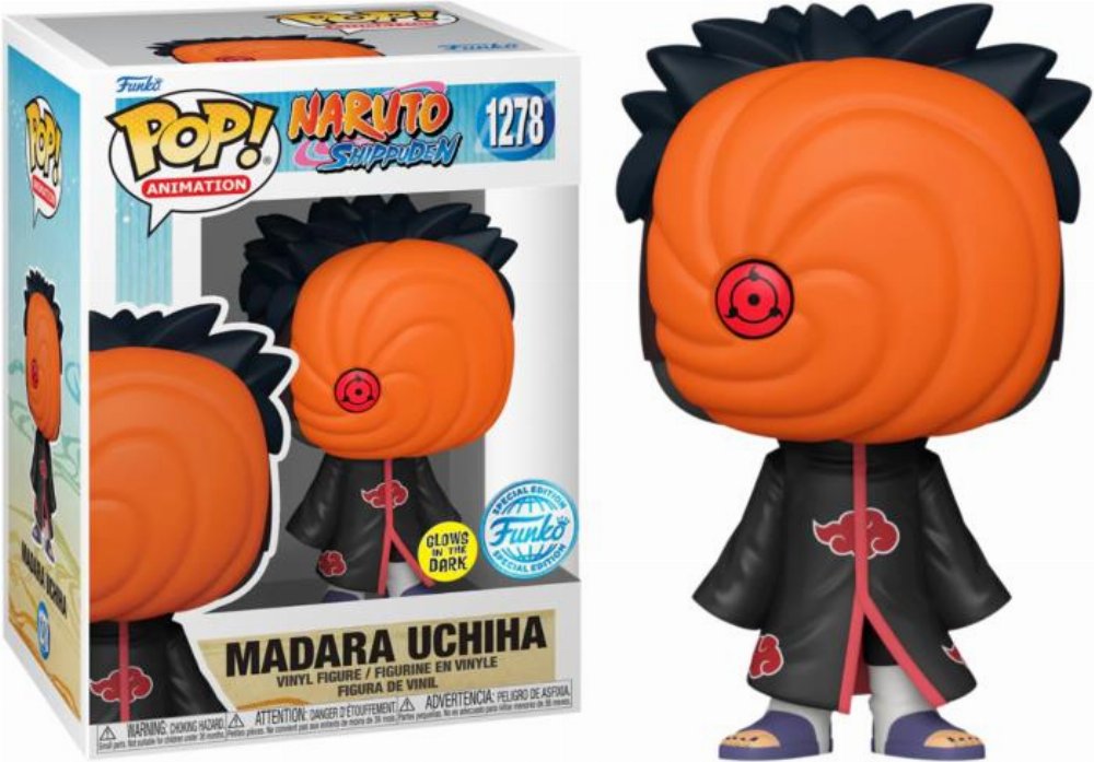 Φιγούρα Funko POP! Naruto Shippuden – Madara Uchiha (GITD) #1278 (Exclusive)