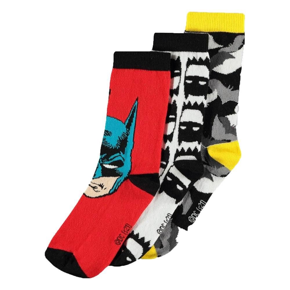 DC Comics – Batman 3-Pack Κάλτσες (Μέγεθος 39-42)