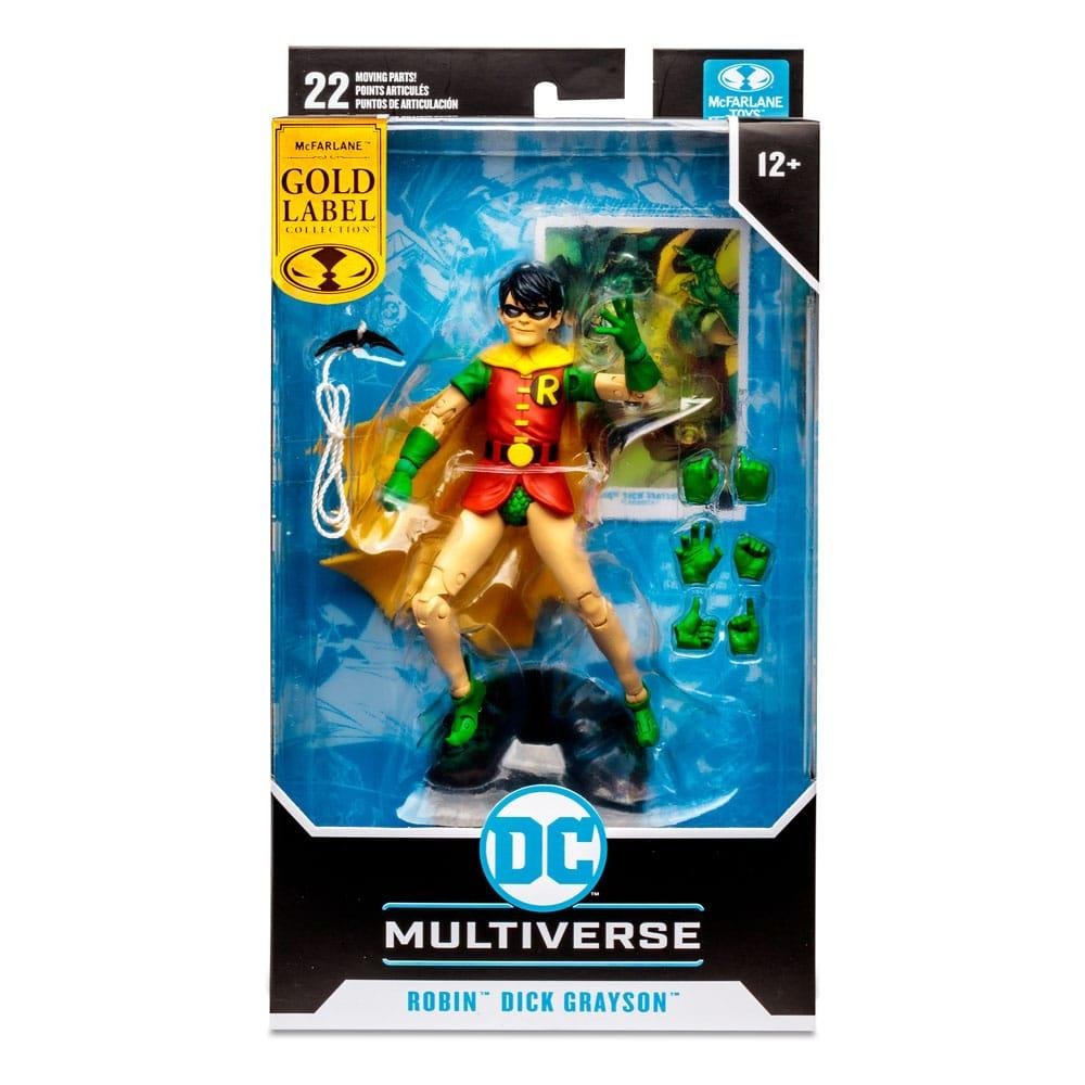 DC Multiverse: Gold Label – Robin (Dick Grayson) Φιγούρα Δράσης (18cm)