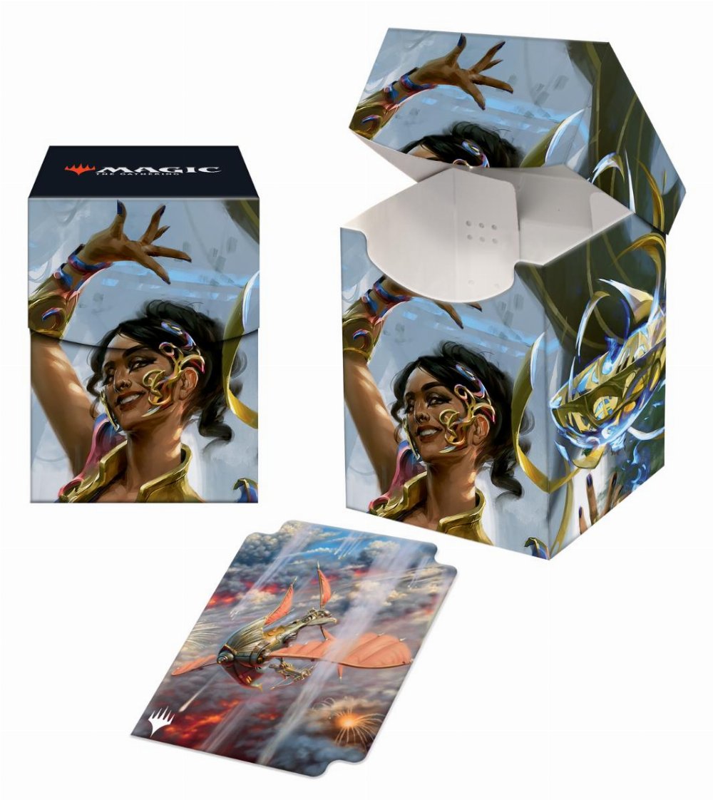 MTG Ultra Pro 100+ Deck Box – Magic The Gathering (Saheeli, Filigree Master)
