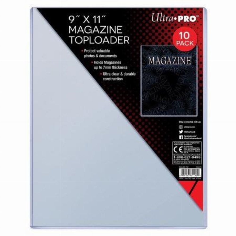 Ultra Pro – Thick Magazine Toploader (10 Pieces)