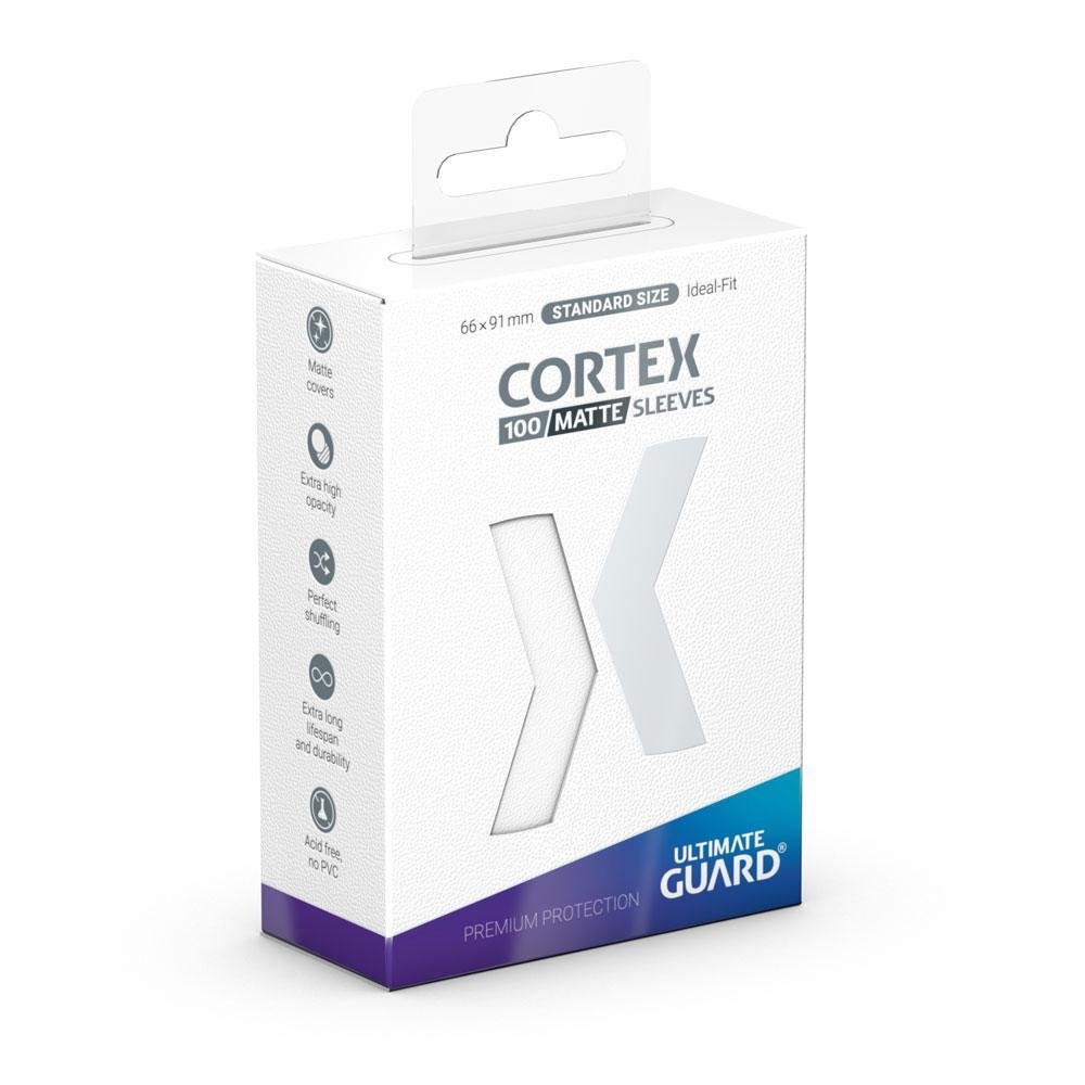 Ultimate Guard Cortex Card Sleeves Standard Size 100ct – Matte White
