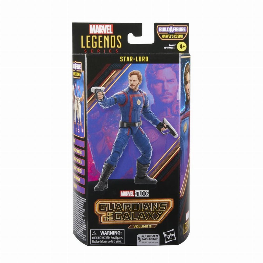 Marvel Legends: Guardians of the Galaxy – Star-Lord Φιγούρα Δράσης (15cm) Build-a-Figure Marvel’s Cosmo