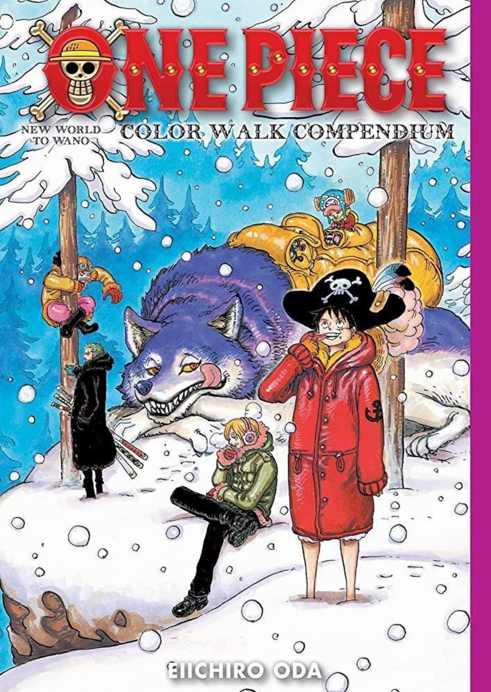 Τόμος Manga One Piece Color Walk Compendium New World To Wano HC