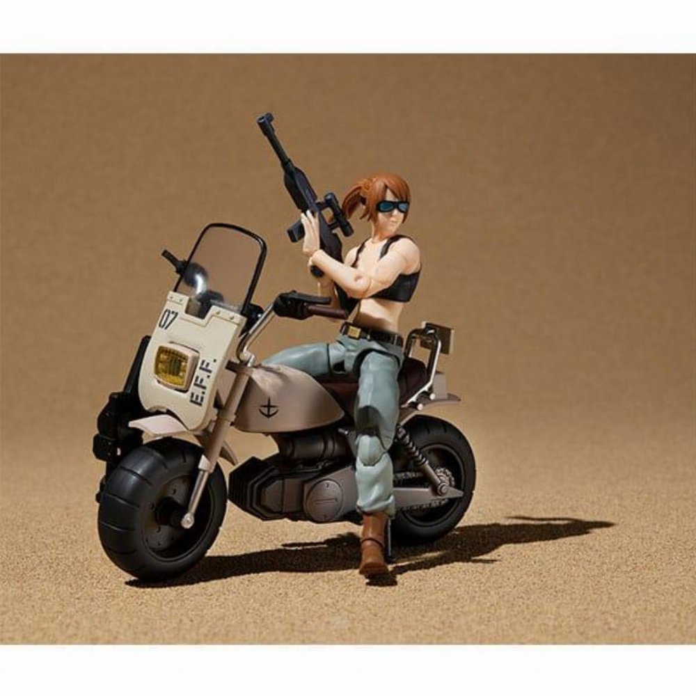 Mobile Suit Gundam G.M.G. – 8th MS Team Earth Federation Forces V-SP09 Standard Infantry & Federation Infantry Motorbike Φιγούρα Δράσης