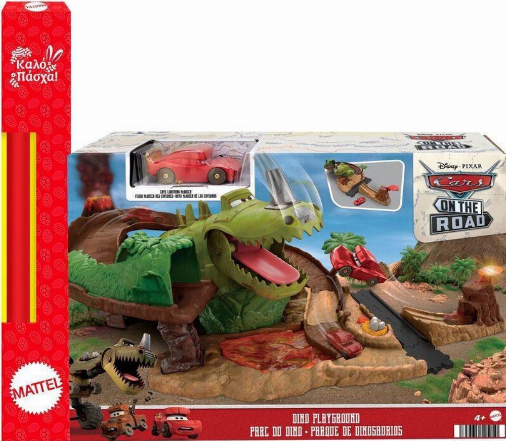 Disney: Cars – Dino Playground with Cave Lightning McQueen (HMD74)