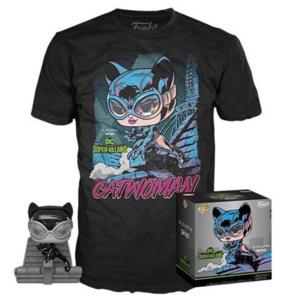 Συλλεκτικό Funko Box: DC Comics – Catwoman POP! με T-Shirt (L)