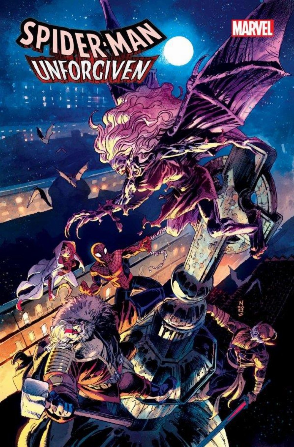 Τεύχος Κόμικ Spider-Man Unforgiven #1 Klein Variant Cover