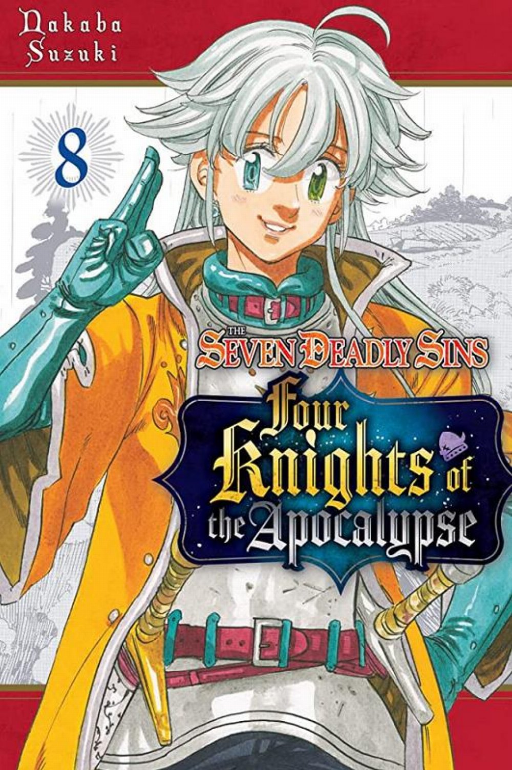 Τόμος Manga The Seven Deadly Sins Four Knights Of The Apocalypse Vol. 8