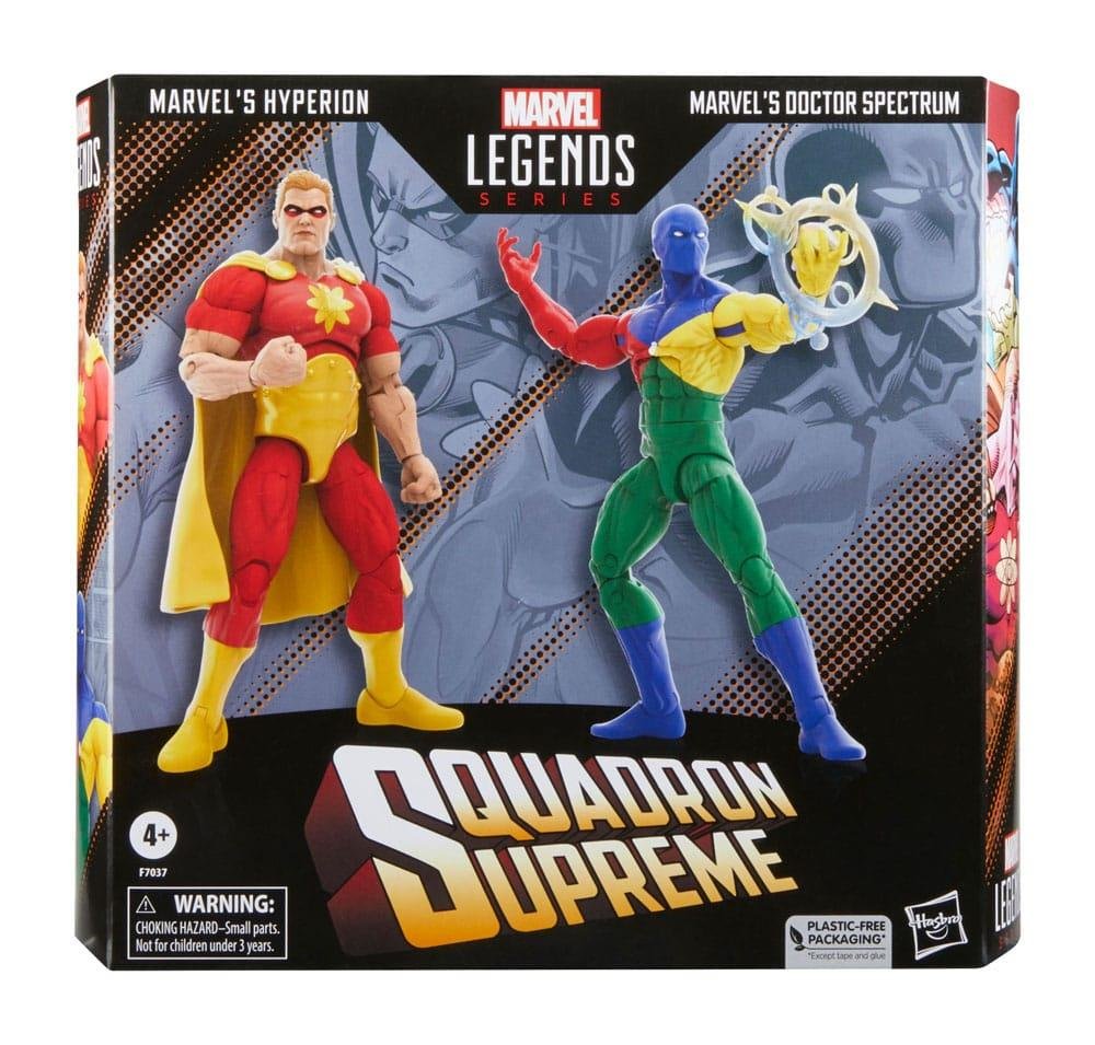 Marvel Legends: Squadron Supreme – Marvel’s Hyperion & Marvel’s Doctor Spectrum 2-Pack Φιγούρες Δράσης (15cm)