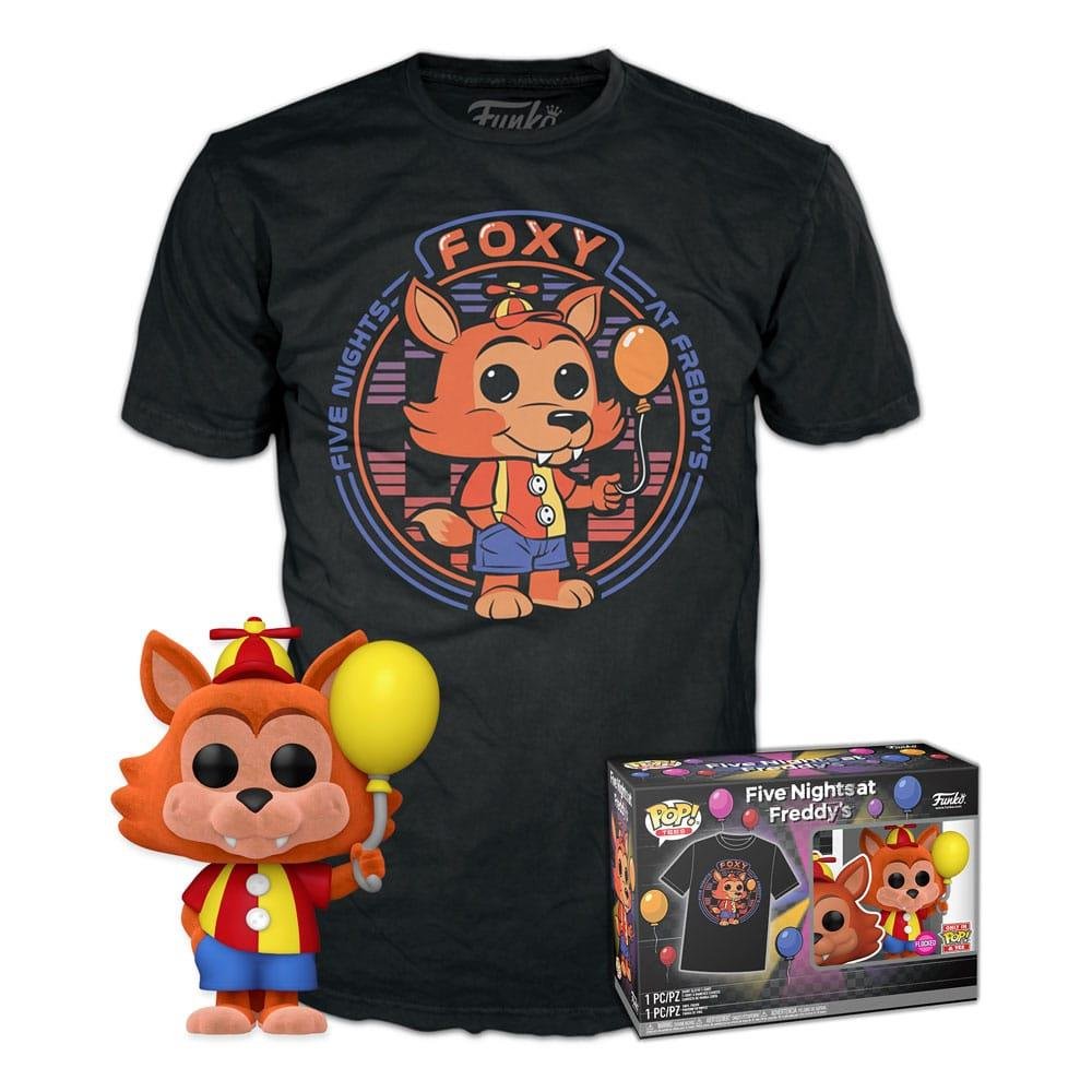 Συλλεκτικό Funko Box: Five Nights at Freddy’s – Balloon Foxy POP! με T-Shirt (S)
