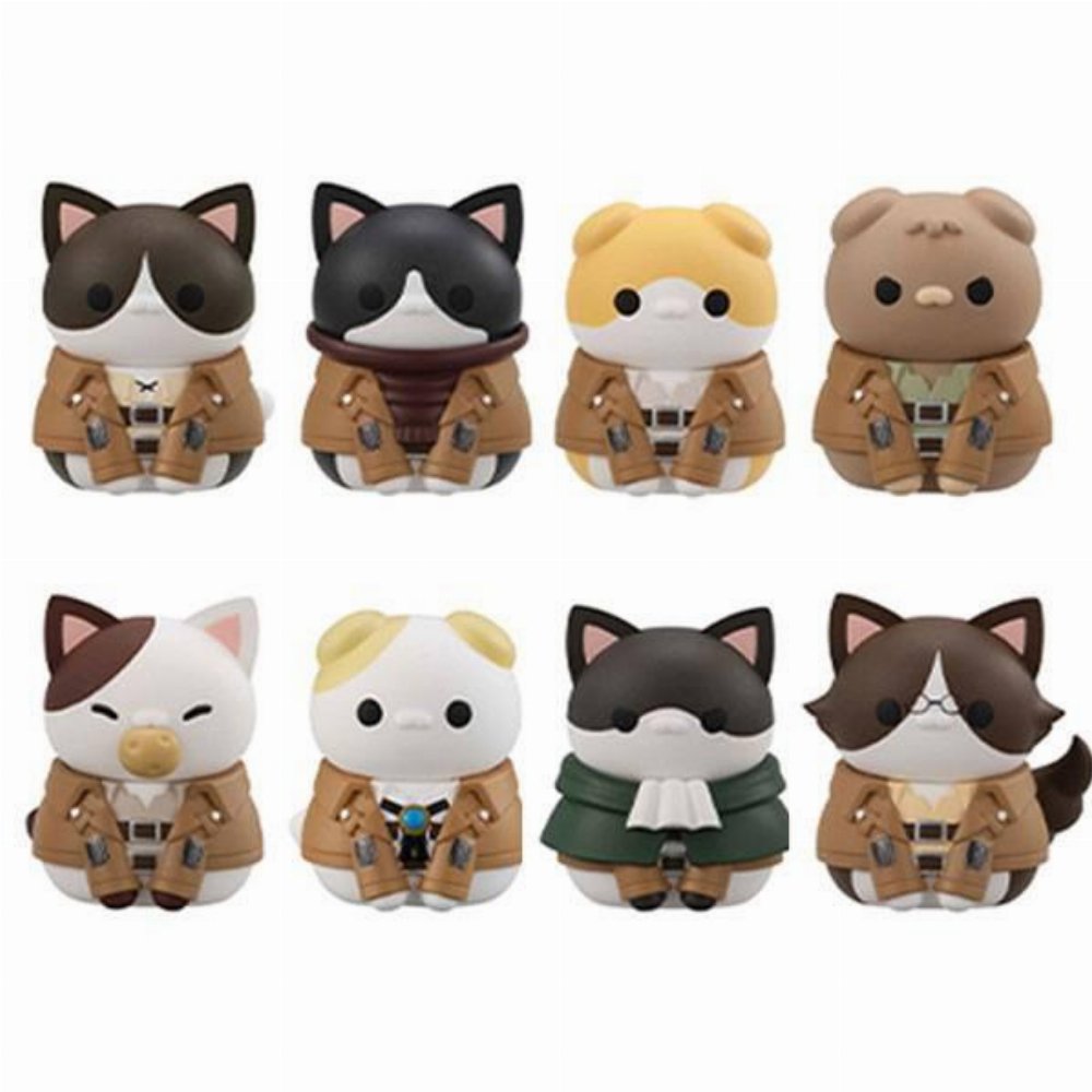 Attack on Titan Mega Cat Project – Scout Regiment danyan! Trading Φιγούρα (Τυχαίο Περιεχόμενο)