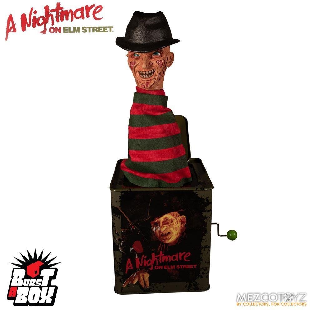 A Nightmare on Elm Street – Freddy Krueger Burst-A-Box Φιγούρα (36cm)