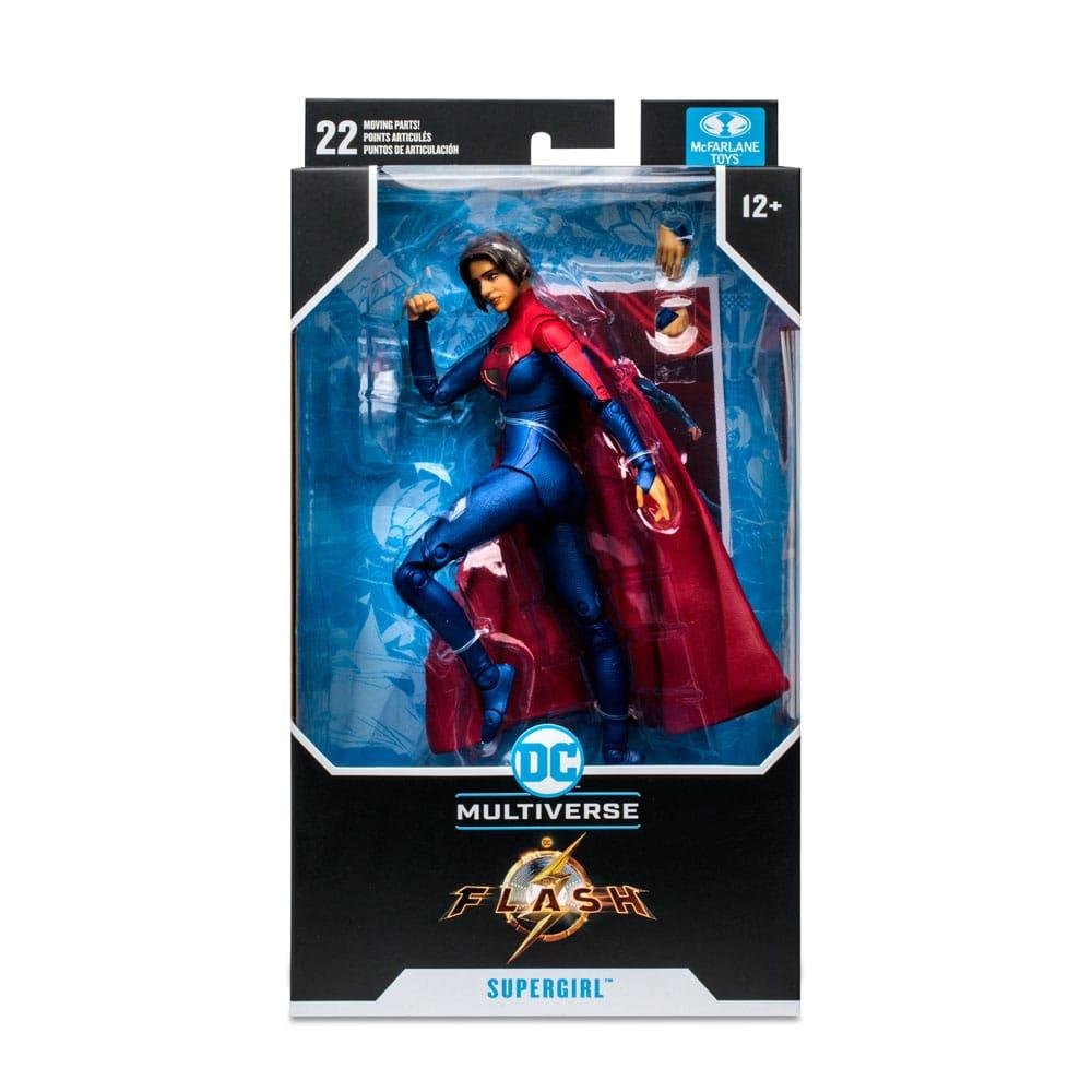 DC Multiverse: The Flash – Supergirl Φιγούρα Δράσης (18cm)