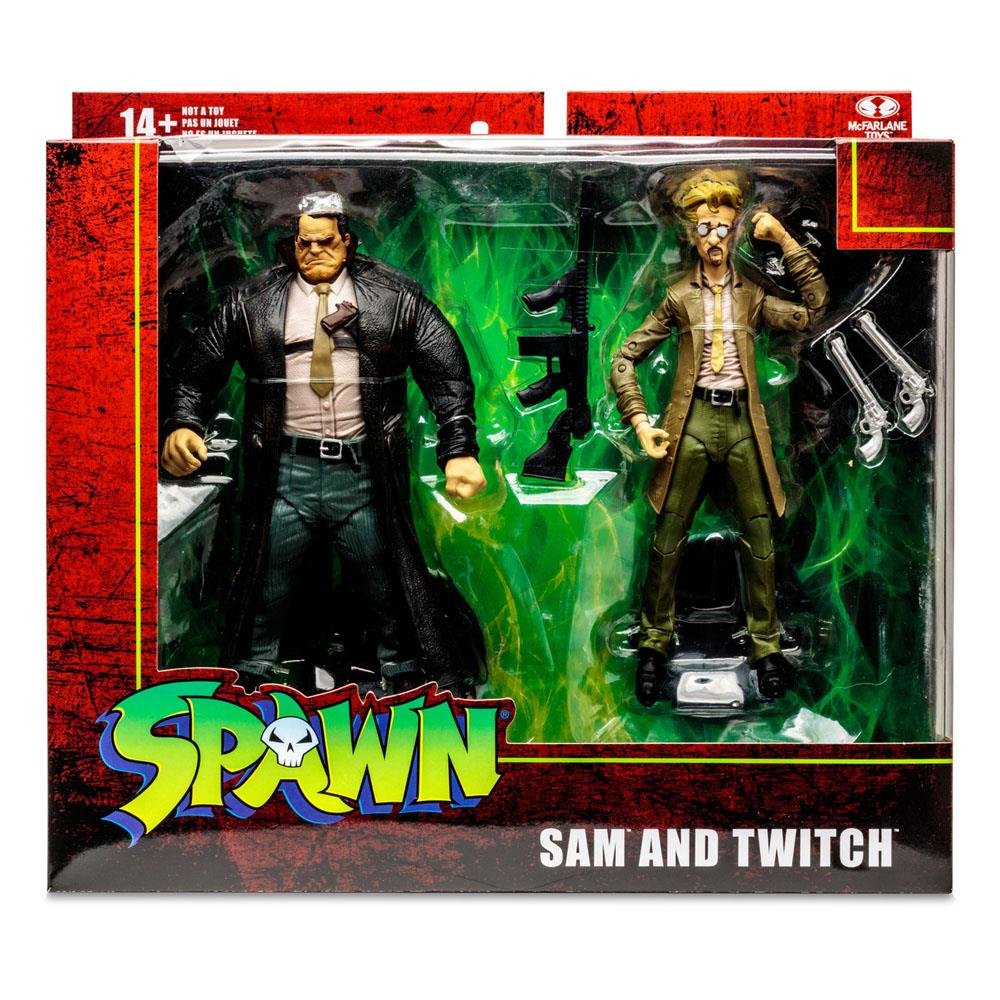 Spawn – Sam & Twitch Deluxe 2-Pack Φιγούρες Δράσης (18cm)