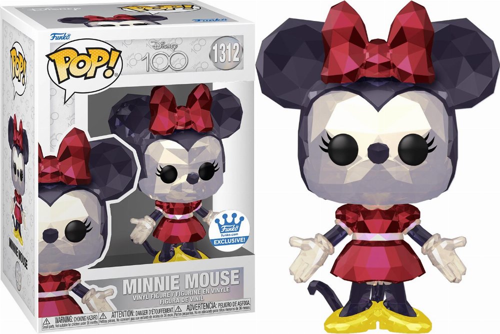 Φιγούρα Funko POP! Disney (100th Anniversary) – Minnie Mouse (Facet) #1312 (Funko-Shop Exclusive)