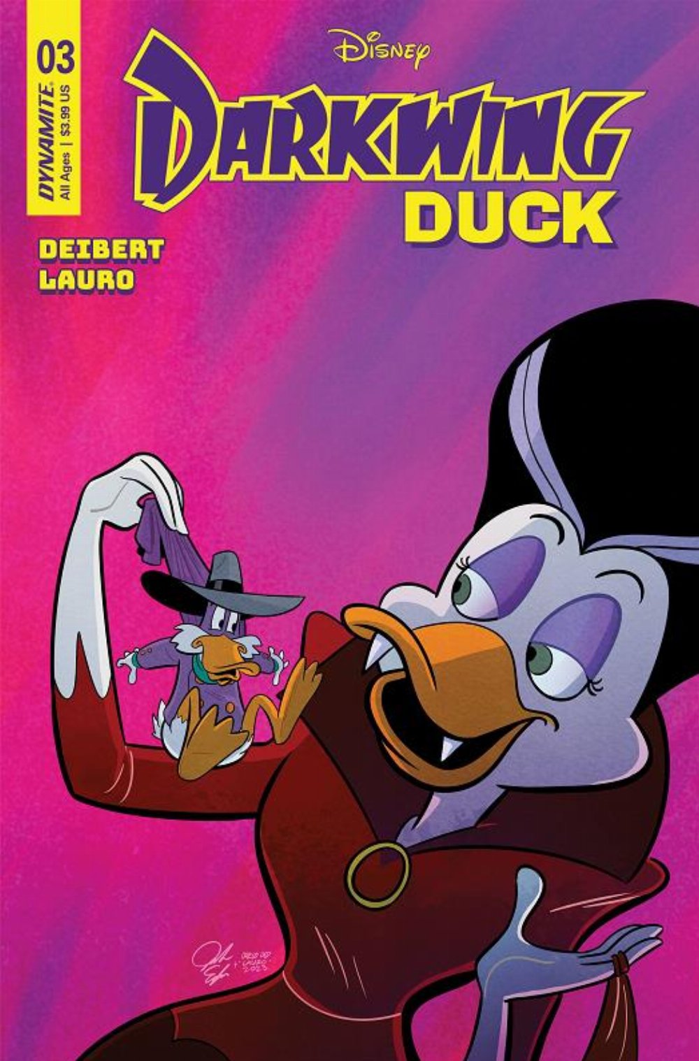 Τεύχος Κόμικ Darkwing Duck #3 Cover C