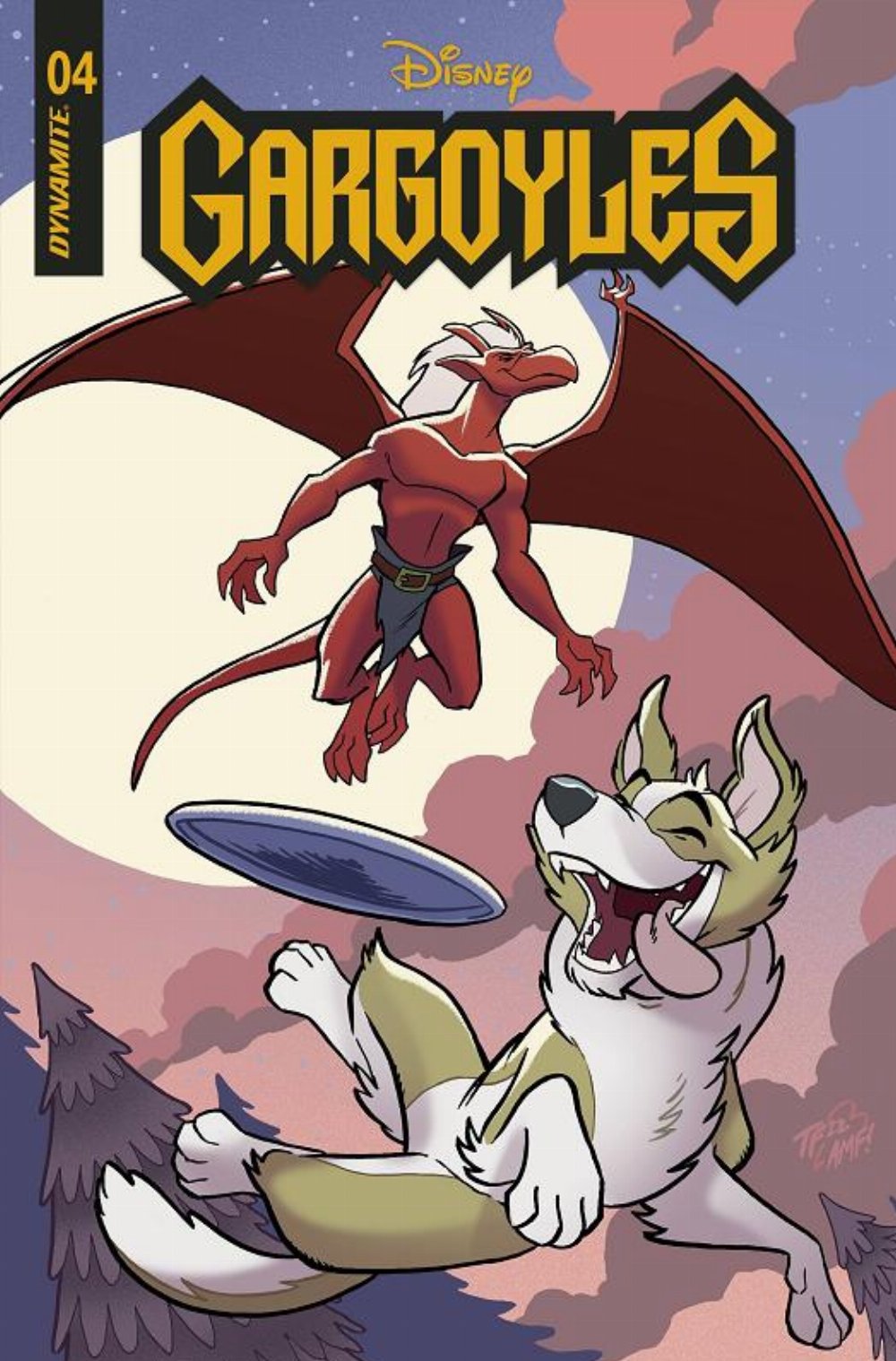 Τεύχος Κόμικ Gargoyles #4 Cover F