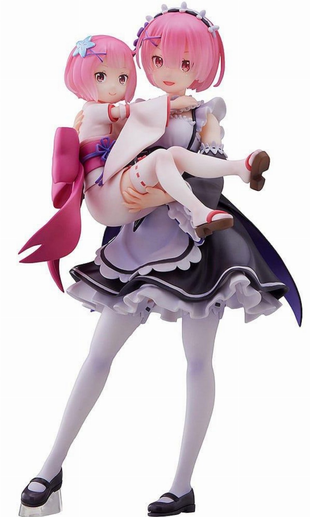 Re:Zero Starting Life in Another World – Ram & Childhood Ram 1/7 Φιγούρα Αγαλματίδιο (23cm)