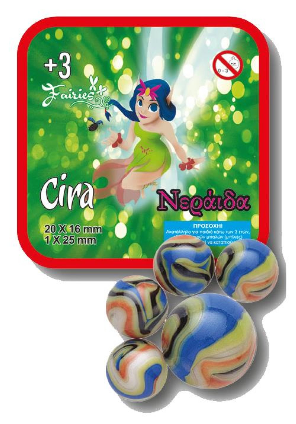 Βόλοι – Cira Νεράιδα (21 Τεμάχια)