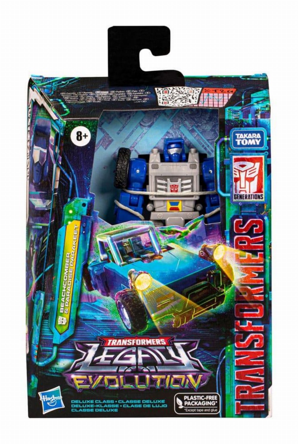 Transformers: Legacy Evolution Deluxe Class – Beachcomber & Paradise Parakeet Φιγούρα Δράσης (14cm)