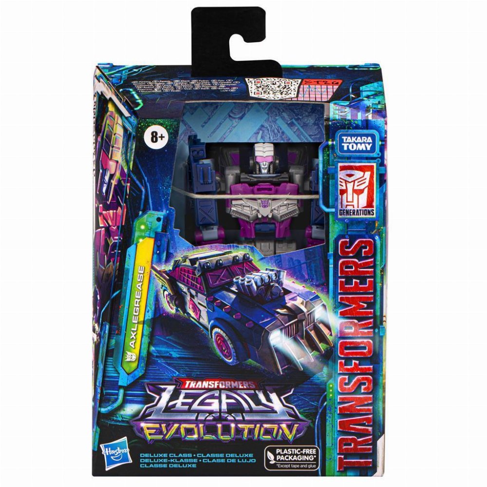 Transformers: Legacy Evolution Deluxe Class – Axlegrease Φιγούρα Δράσης (14cm)