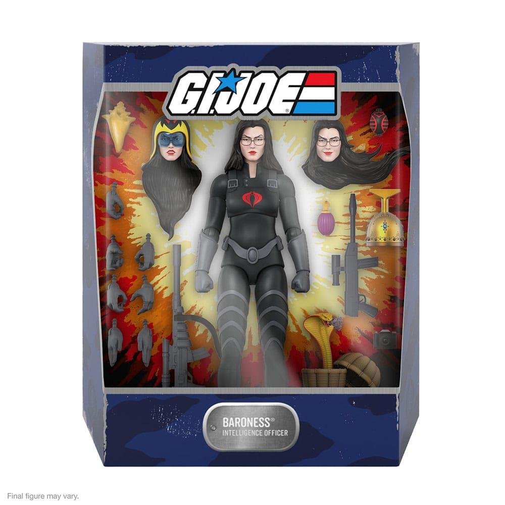 GI Joe: Ultimates – Baroness (Black Suit) Φιγούρα Δράσης (18cm)
