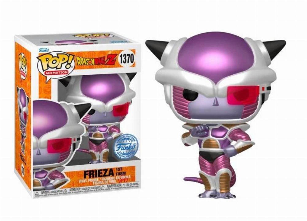 Φιγούρα Funko POP! Dragon Ball Z – First Form Frieza (Metallic) #1370 (Exclusive)