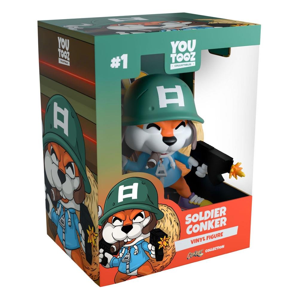 Φιγούρα YouTooz Collectibles: Conker’s Bad Fur Day – Soldier Conker #1 (12cm)