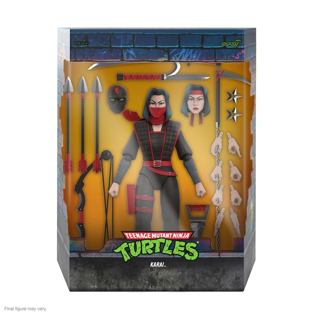 Teenage Mutant Ninja Turtles: Ultimates – Karai Φιγούρα Δράσης (18cm)