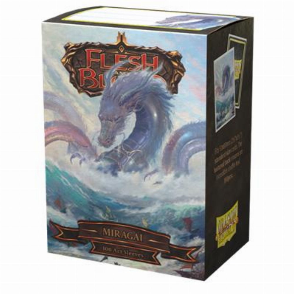 Dragon Shield Art Sleeves Standard Size – Flesh & Blood: Miragai (100 Sleeves)