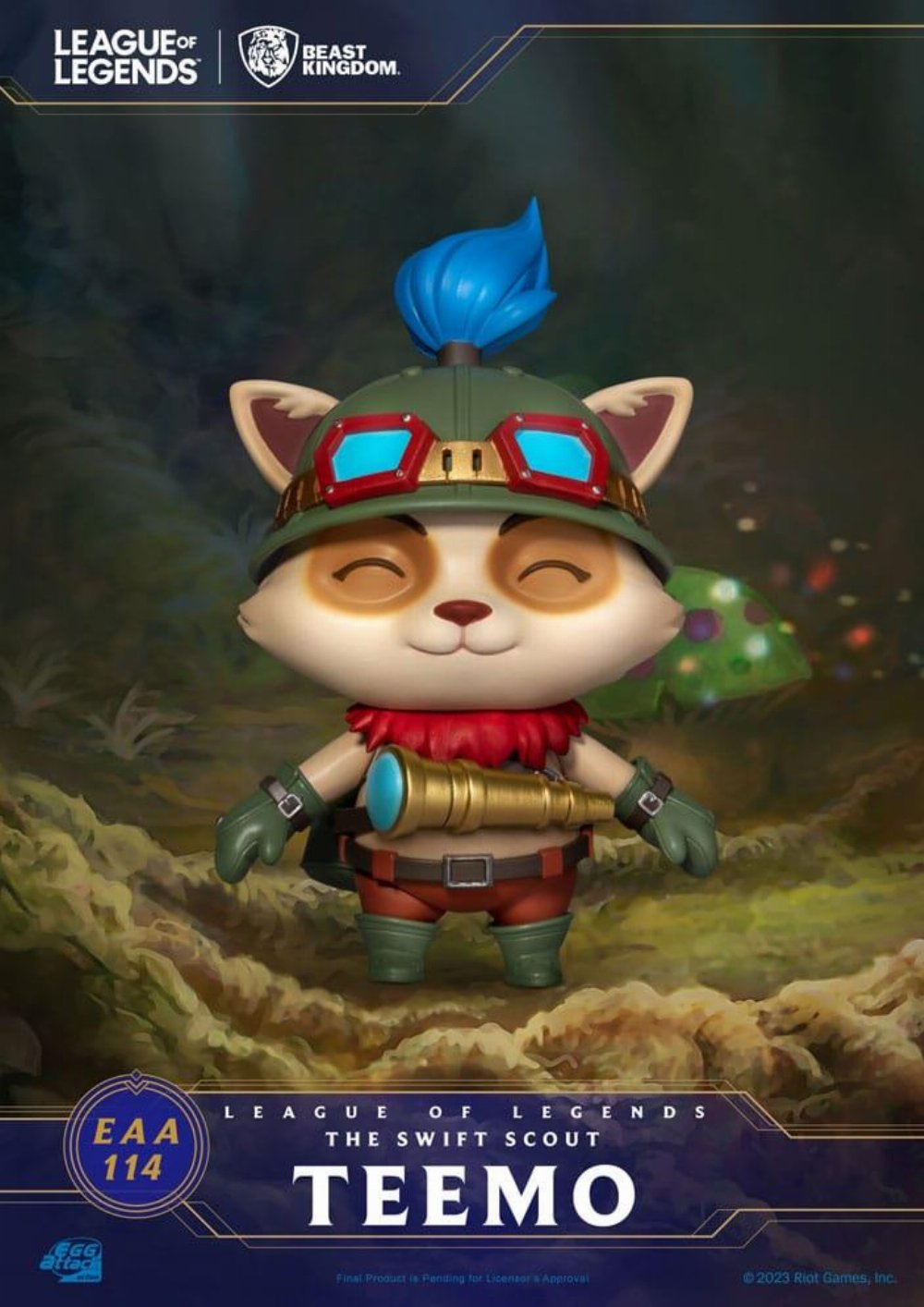 League of Legends: Egg Attack – The Swift Scout Teemo Φιγούρα Αγαλματίδιο (12cm)