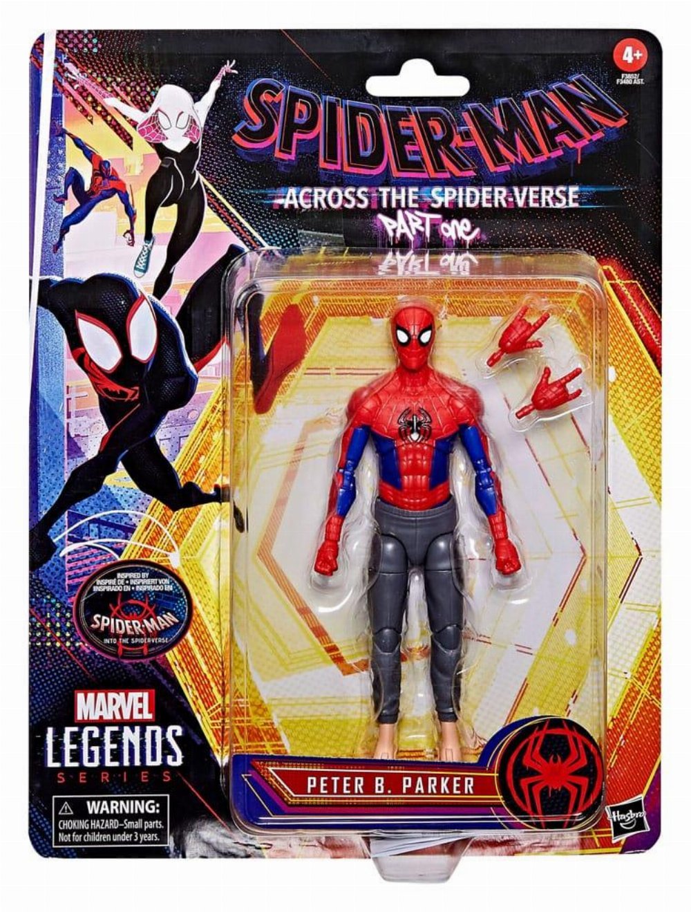 Marvel Legends: Spider-Man: Across the Spider-Verse – Peter B. Parker Φιγούρα Δράσης (15cm)