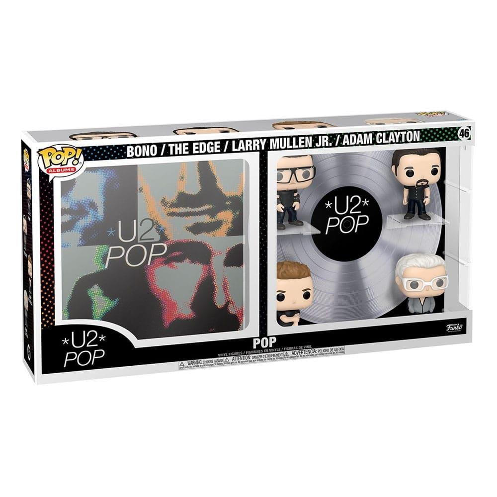 Funko POP! Deluxe Albums: U2 – Bono, The Edge, Larry Mullen Jr., Adam Clayton #46