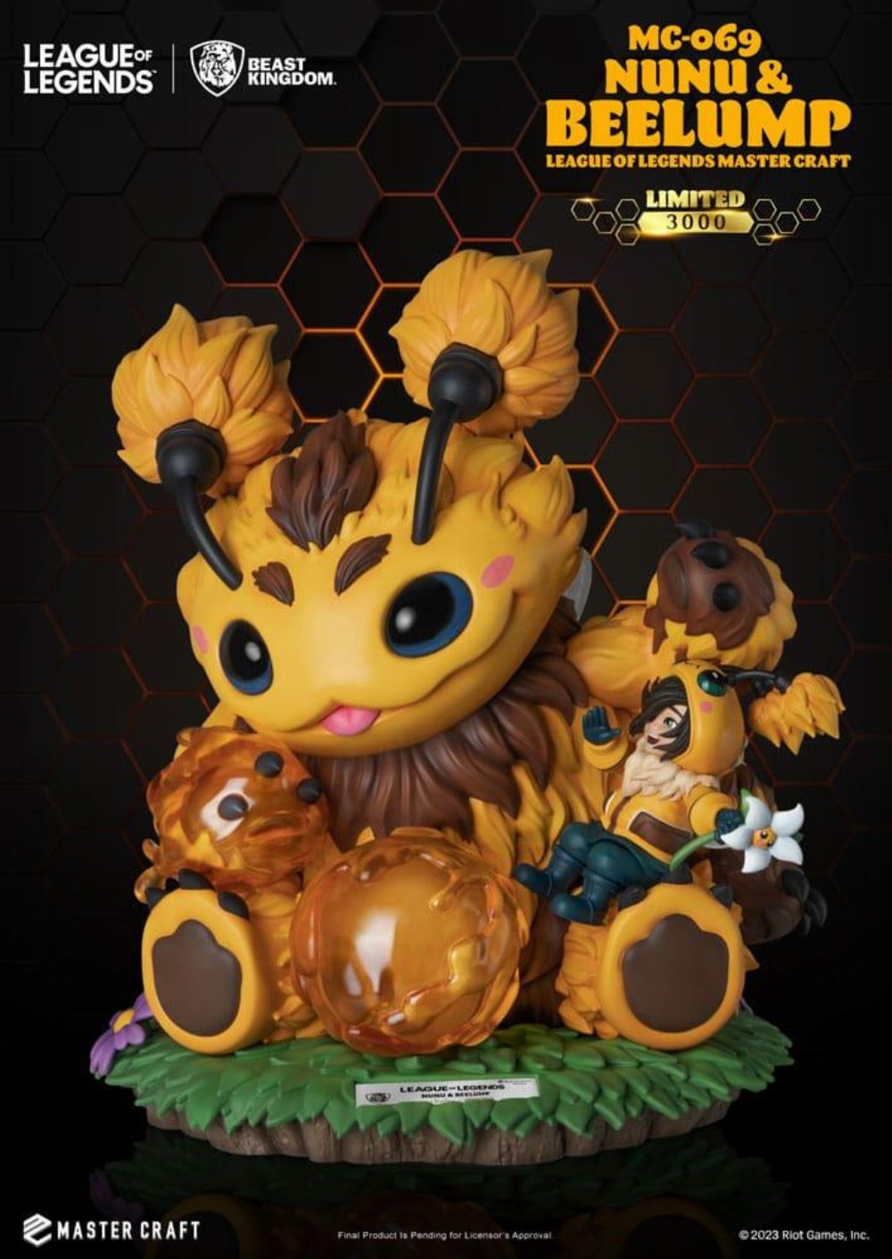 League of Legends: Master Craft – Nunu & Beelump Φιγούρα Αγαλματίδιο (35cm) LE3000