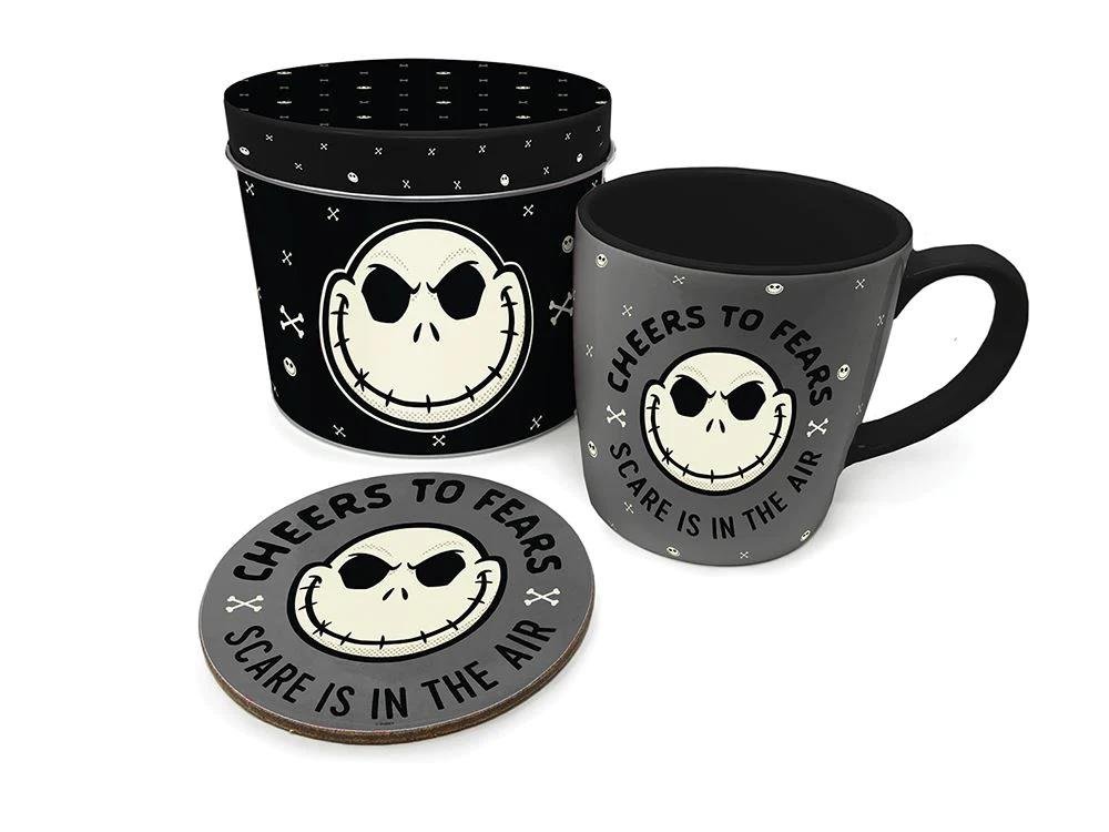 Nightmare Before Christmas – Cheers and Fears Σετ Δώρου (Κεραμική Κούπα & Σουβέρ)