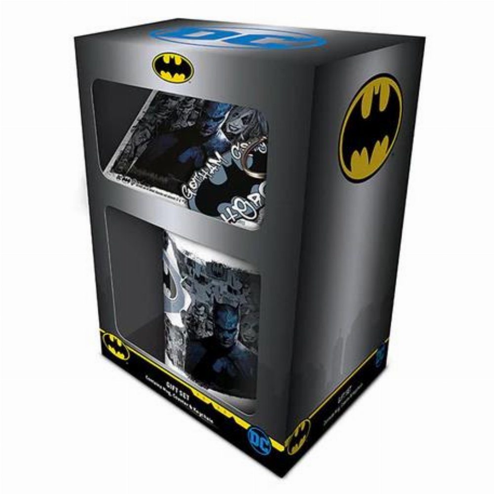 DC Comics – Graffiti Hero Σετ Δώρου (Κεραμική Κούπα, Σουβέρ & Μπρελόκ)