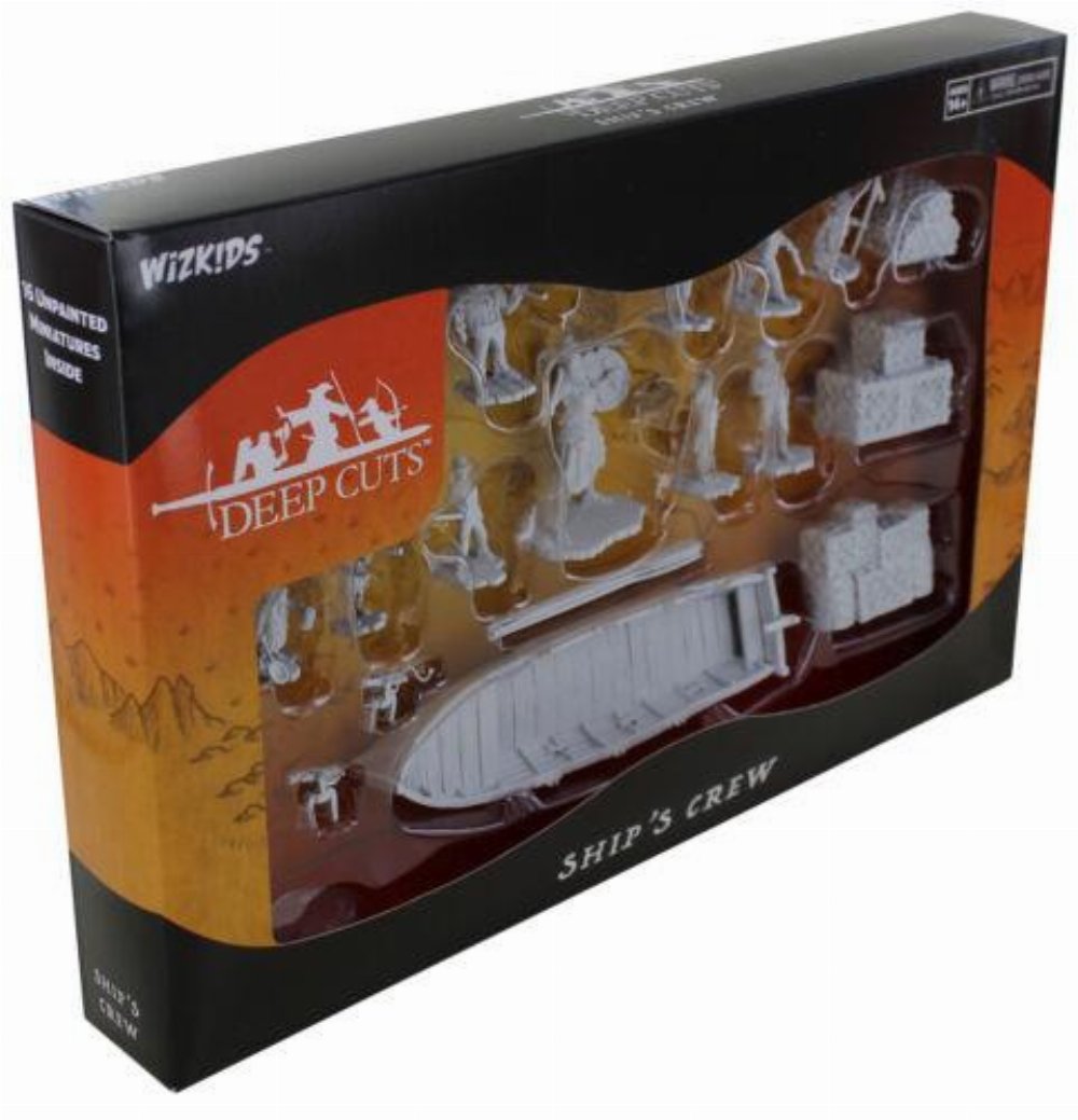 WizKids Deep Cuts Miniature Set – Ship’s Crew Boxed Set