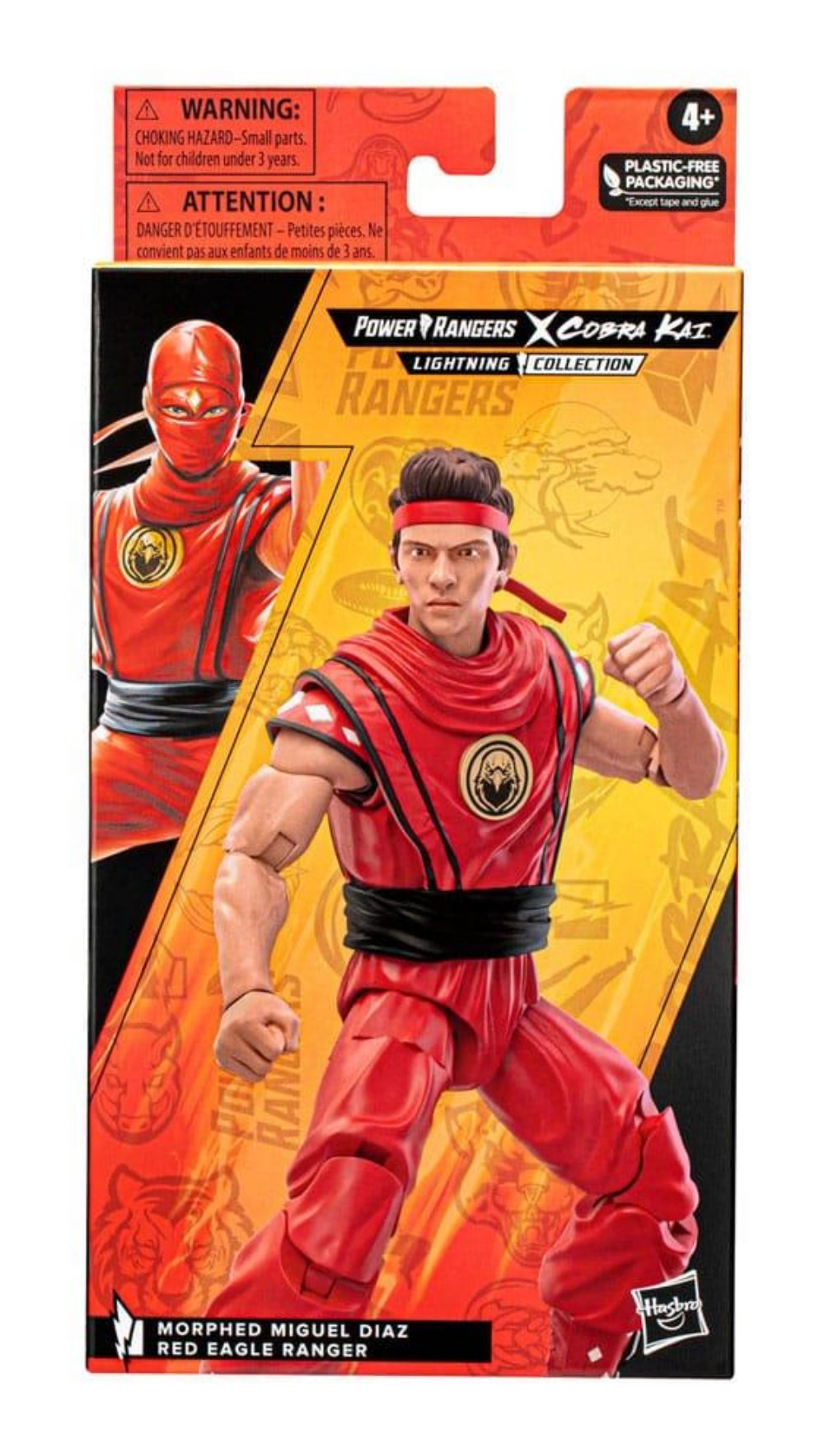 Power Rangers x Cobra Kai Lightning Collection – Morphed Miguel Diaz Red Eagle Ranger Φιγούρα Αγαλματίδιο (15cm)