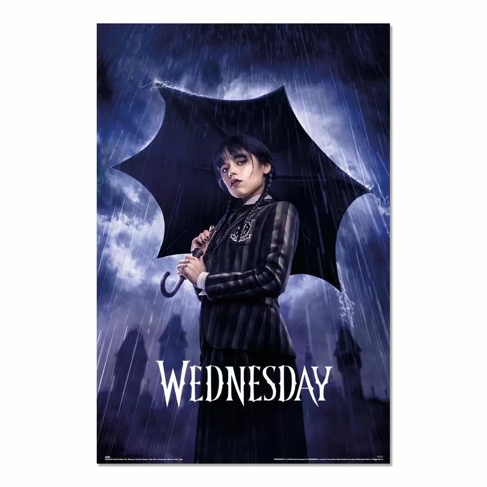 Wednesday – Umbrella Αυθεντική Αφίσα (61x91cm)