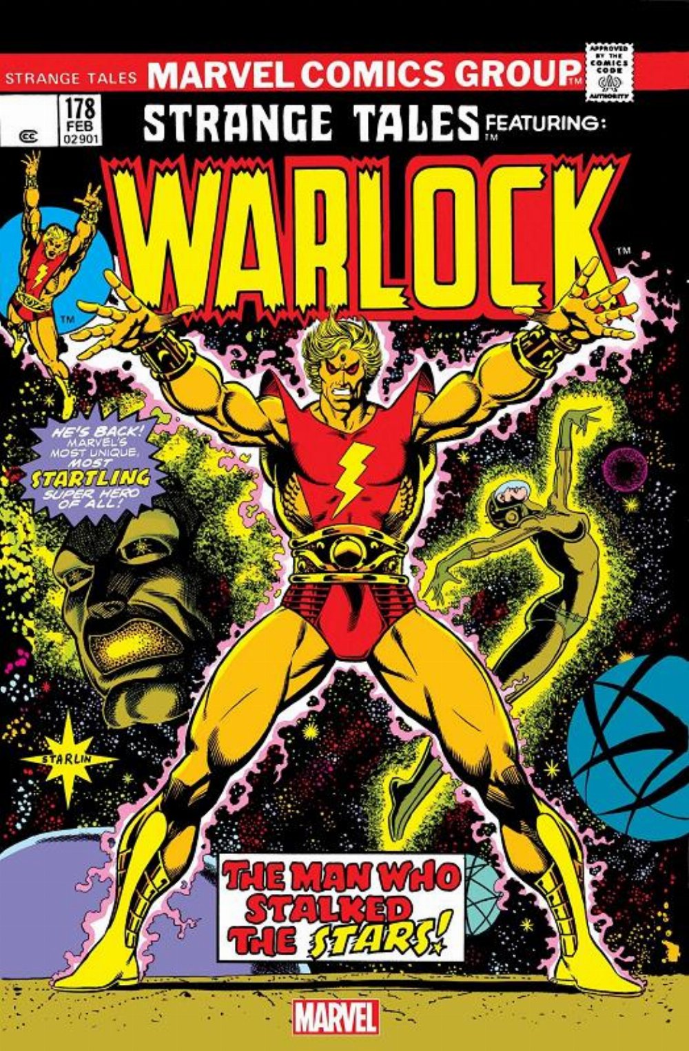 Τεύχος Κόμικ Strange Tales Featuring Adam Warlock #178 Facsimile Edition