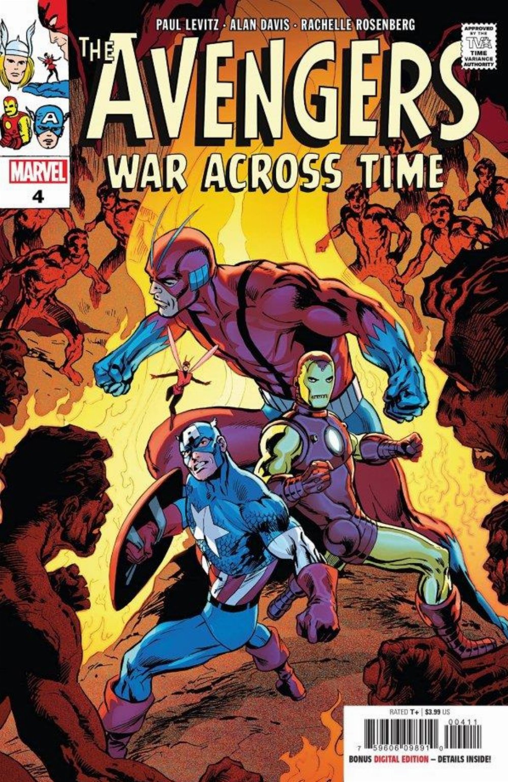 Τεύχος Κόμικ The Avengers War Across Time #4
