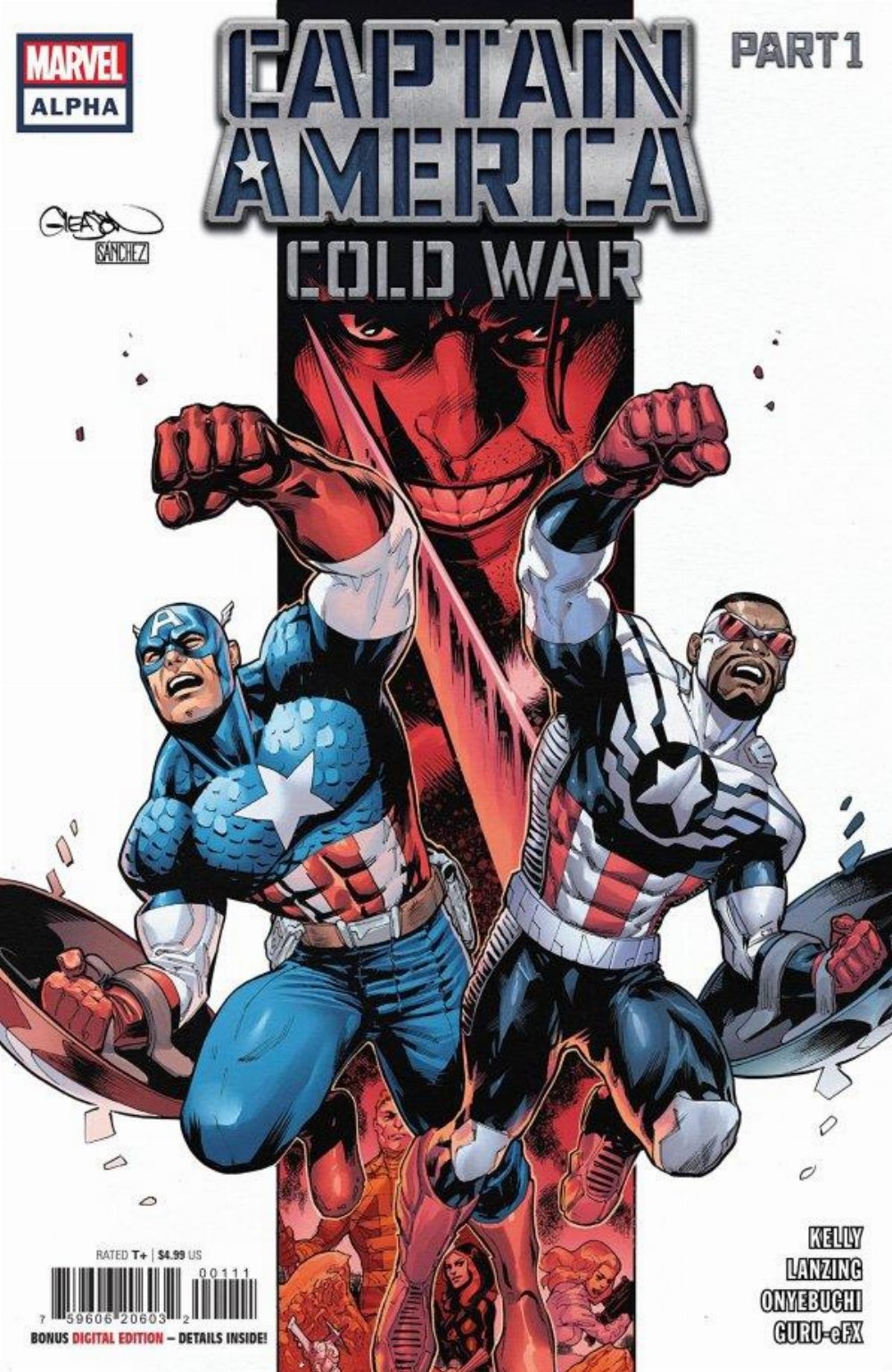 Τεύχος Κόμικ Captain America Cold War Alpha #1