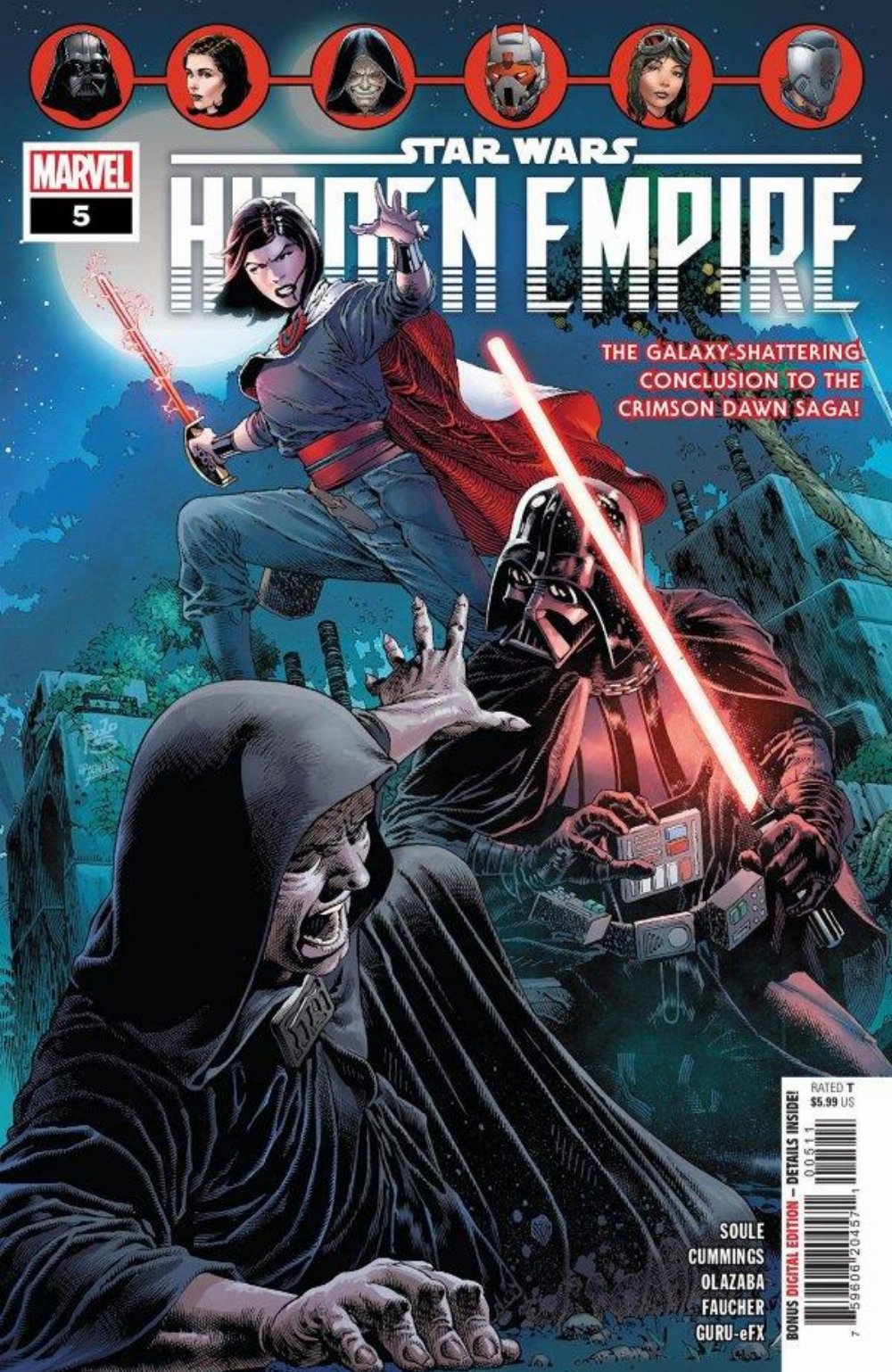 Τεύχος Κόμικ Star Wars Hidden Empire #5 (OF 5)