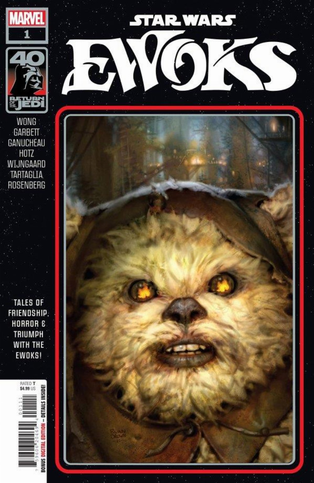 Τεύχος Κόμικ Star Wars Return Of The Jedi Ewoks #1