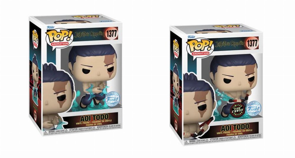 Φιγούρες Funko POP! Bundle of 2: Jujutsu Kaisen – Aoi Todo #1377 & Chase (Exclusive)