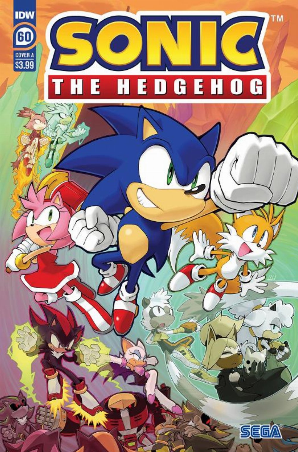 Τεύχος Κόμικ Sonic The Hedgehog #60