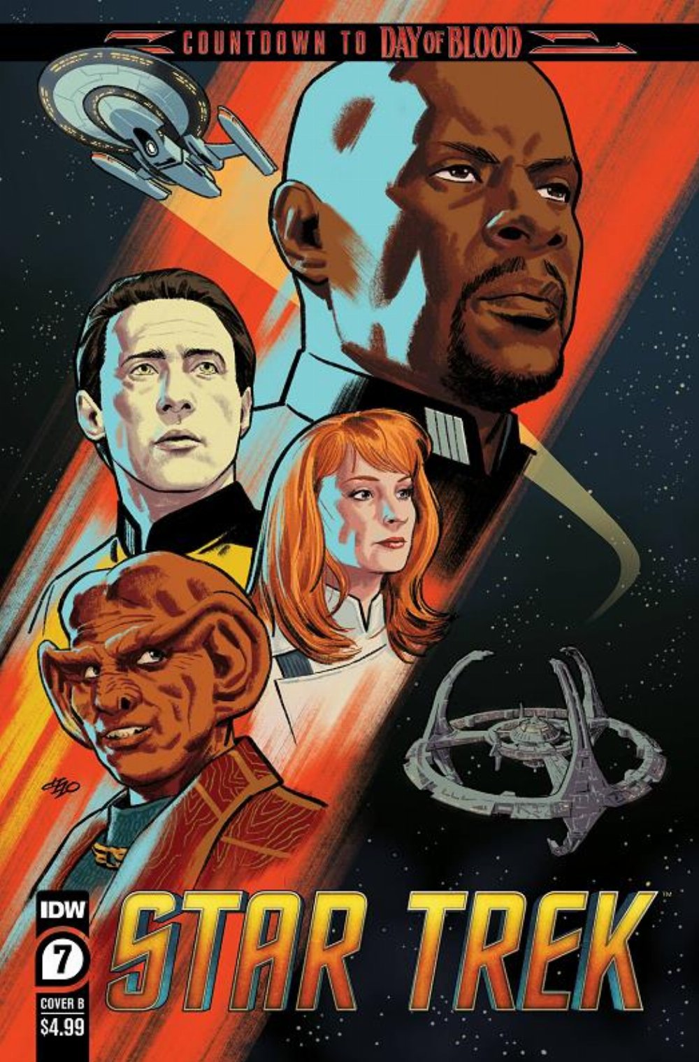 Τεύχος Κόμικ Star Trek #7 Cover B