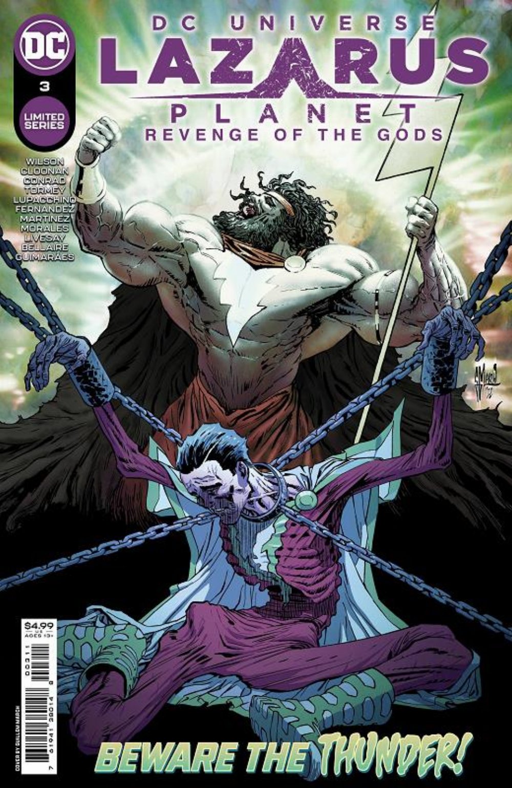 Τεύχος Κόμικ Lazarus Planet Revenge Of The Gods #3 (OF 4)